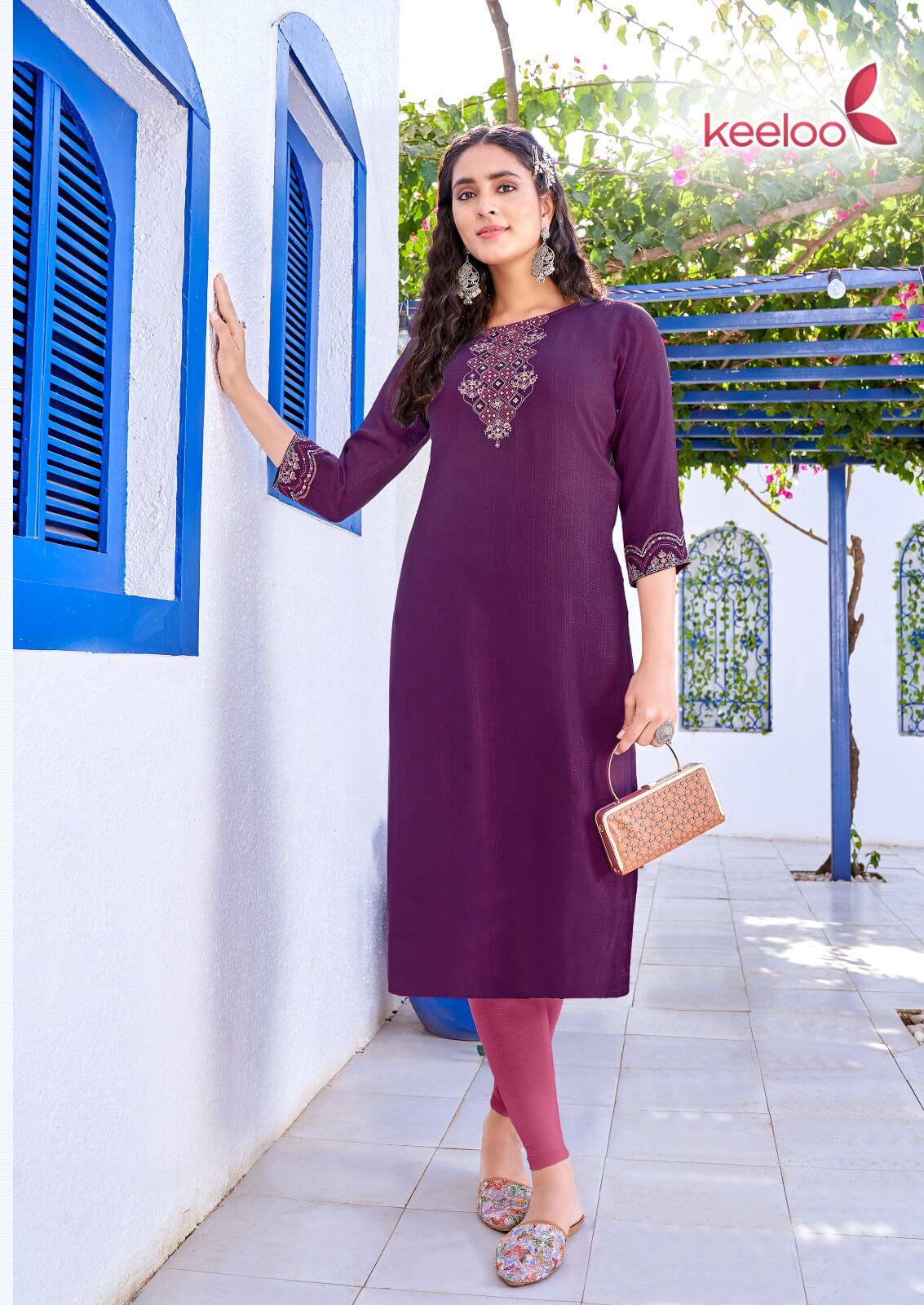 Keeloo Kanika vol 3 Straight Cut Kurti Catalog collection 2