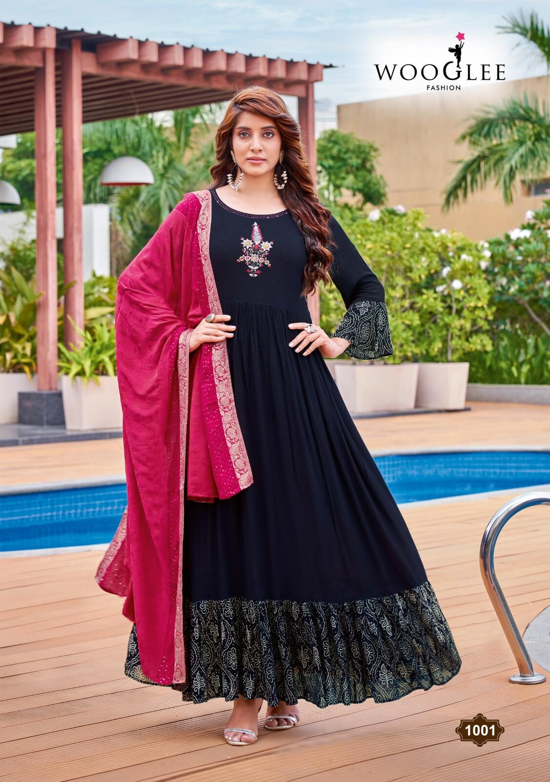 Wooglee Aaradhya Kurti with Dupatta Catalog collection 1