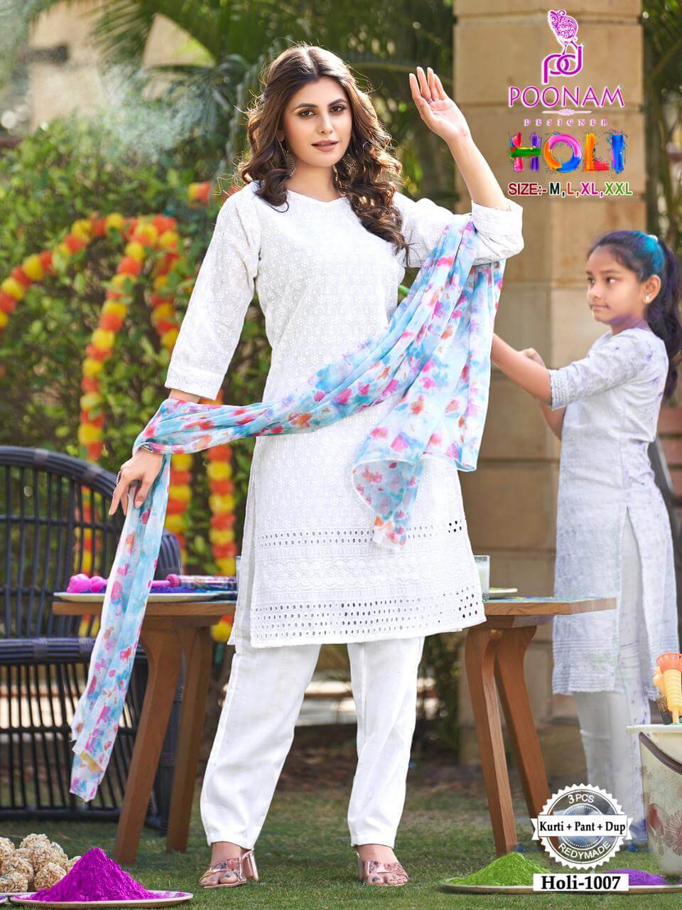 Poonam Holi Cotton Salwar Kameez Catalog collection 6