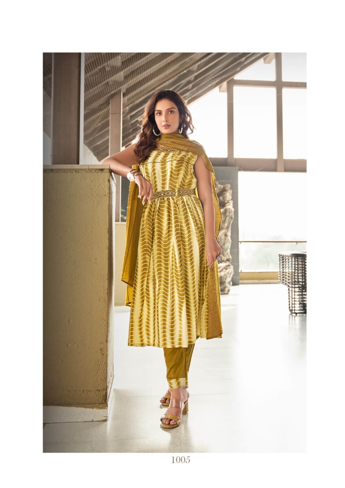 Paara Anupama vol 1 Naira Cut Kurti with Pant and Dupata collection 3