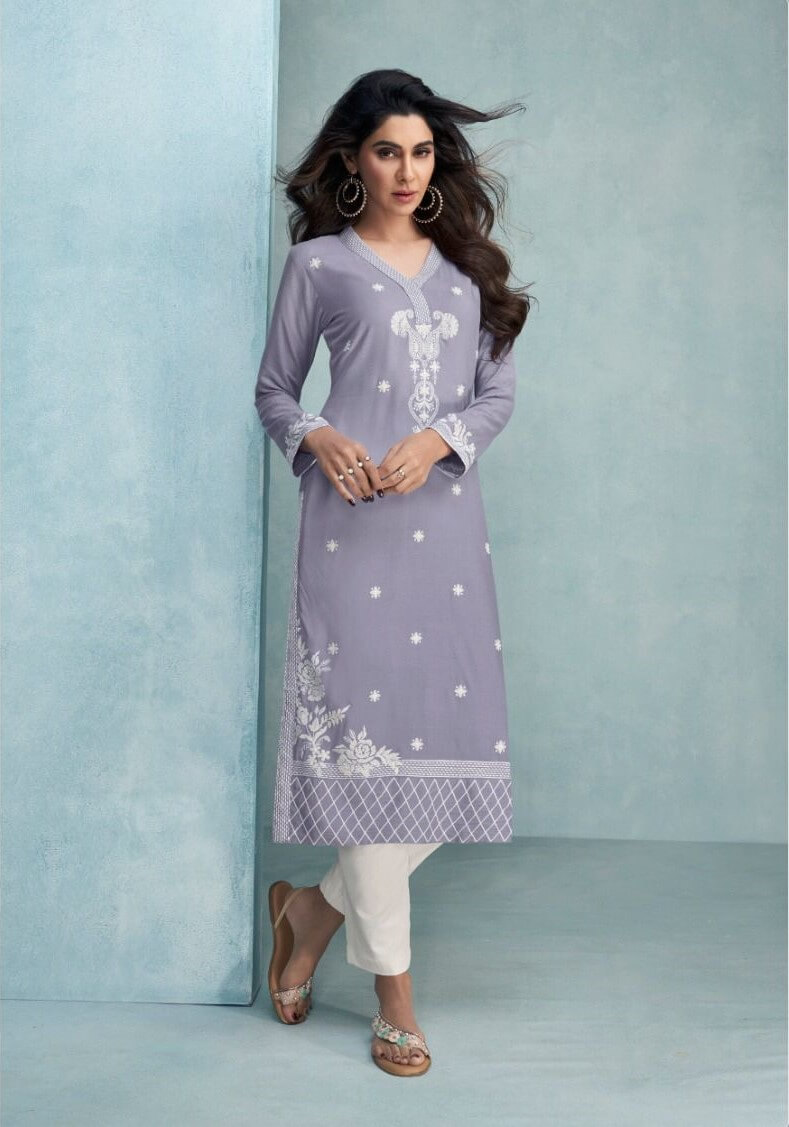 Vamika Nx Rooh vol 6 Rayon Kurti Catalog collection 5