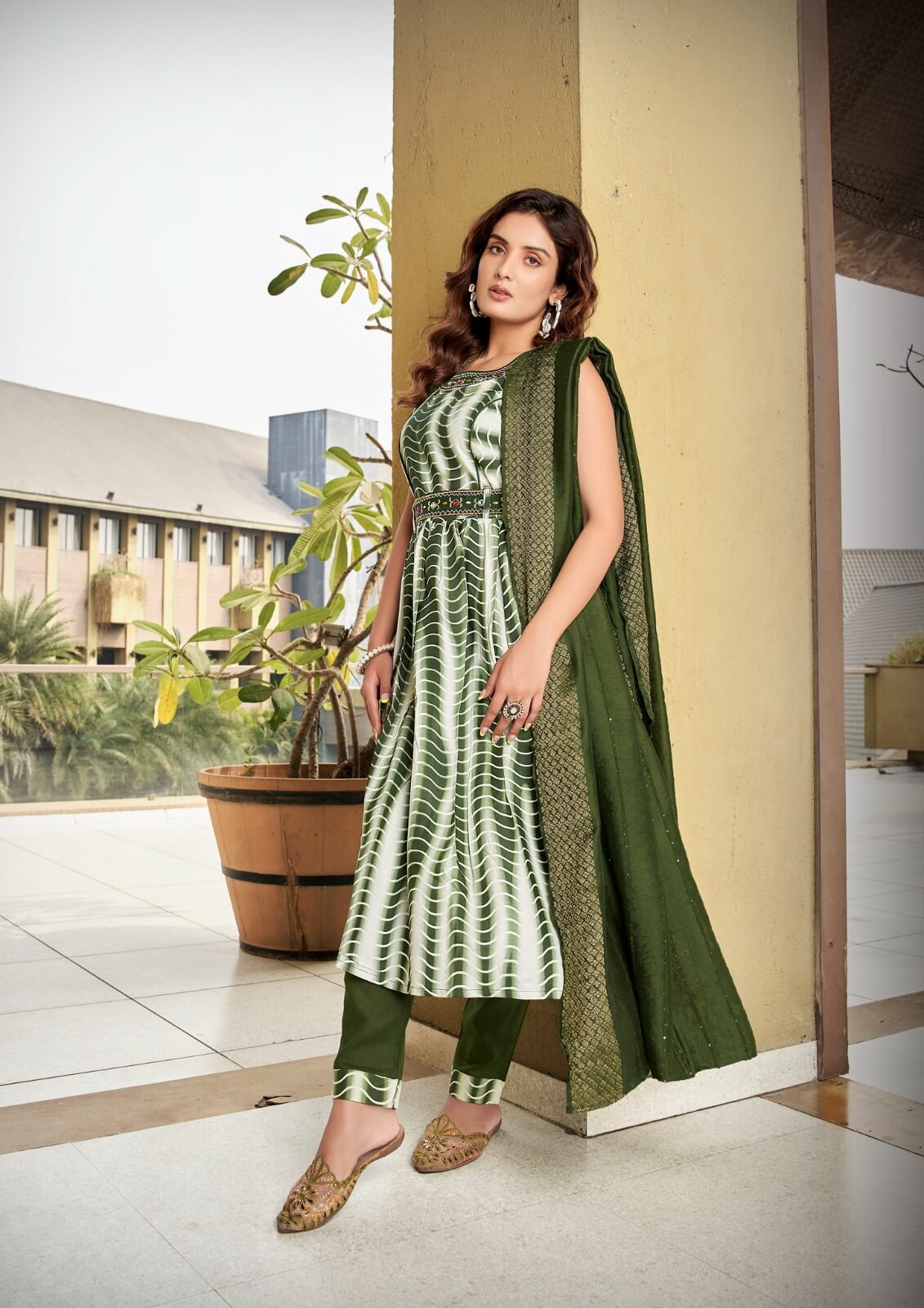 Paara Anupama vol 1 Naira Cut Kurti with Pant and Dupata collection 2