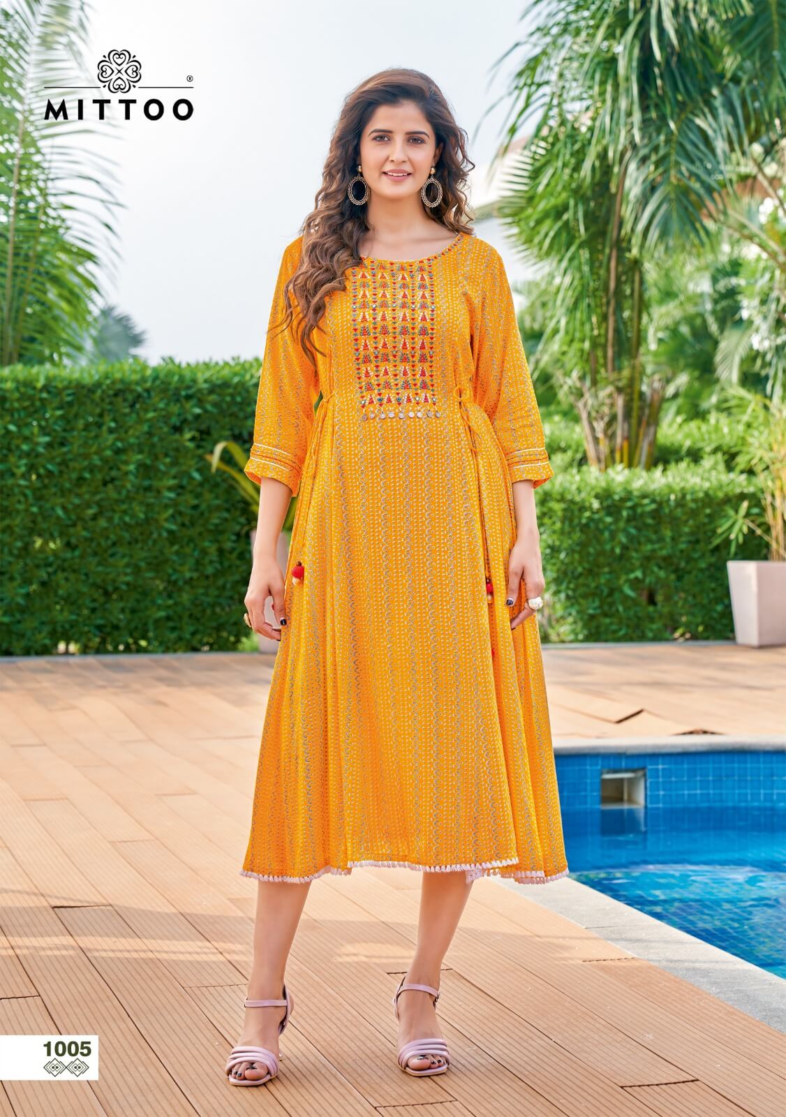 Mittoo Kanika Rayon Kurti Catalog collection 4