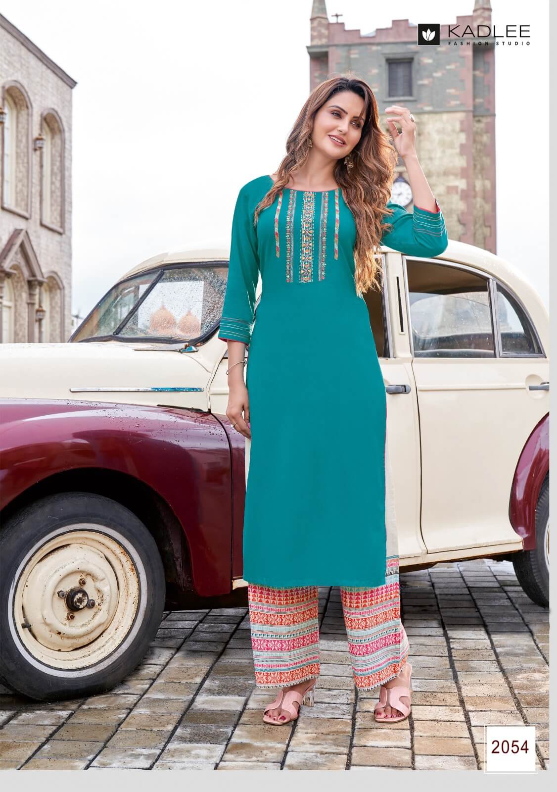 Kadlee Pankh vol 8 Kurtis with Bottom Catalog collection 5