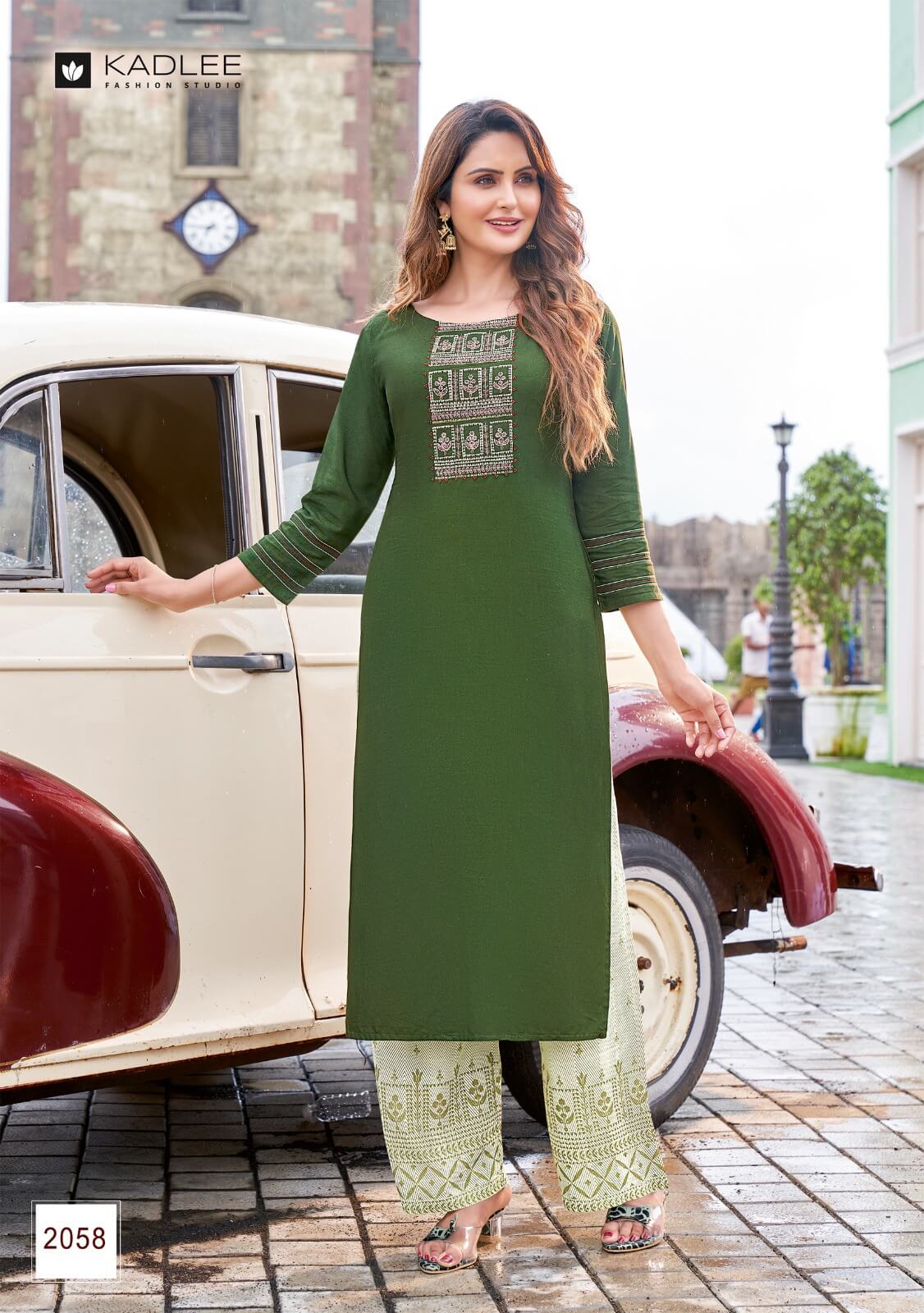 Kadlee Pankh vol 8 Kurtis with Bottom Catalog collection 6