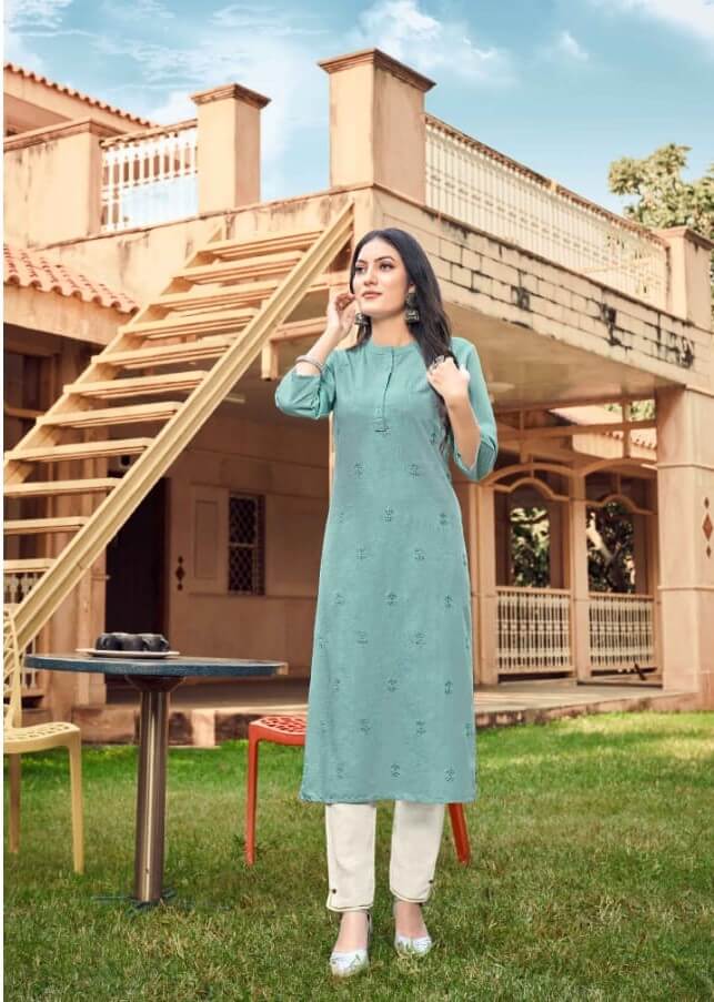 Kalaroop Ladlee vol 3 Embroidery Kurti Catalog collection 2