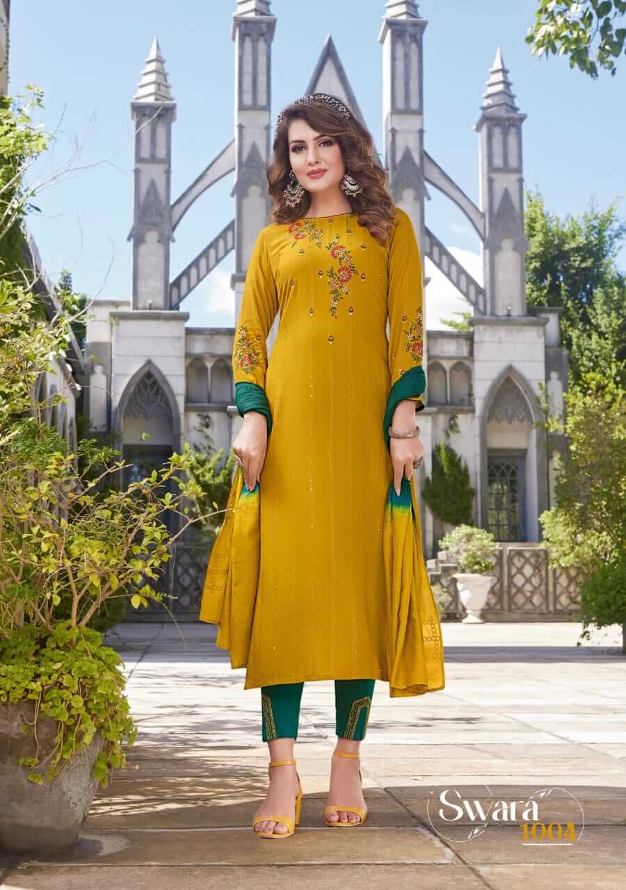 Ladies Flavour Swara Embroidery Salwar Kameez collection 2