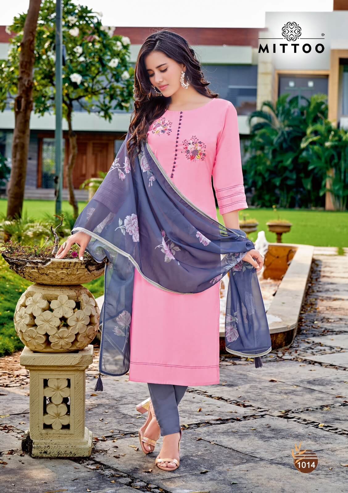 Mittoo Shringar vol 7 Embroidery Salwar Kameez Catalog collection 1