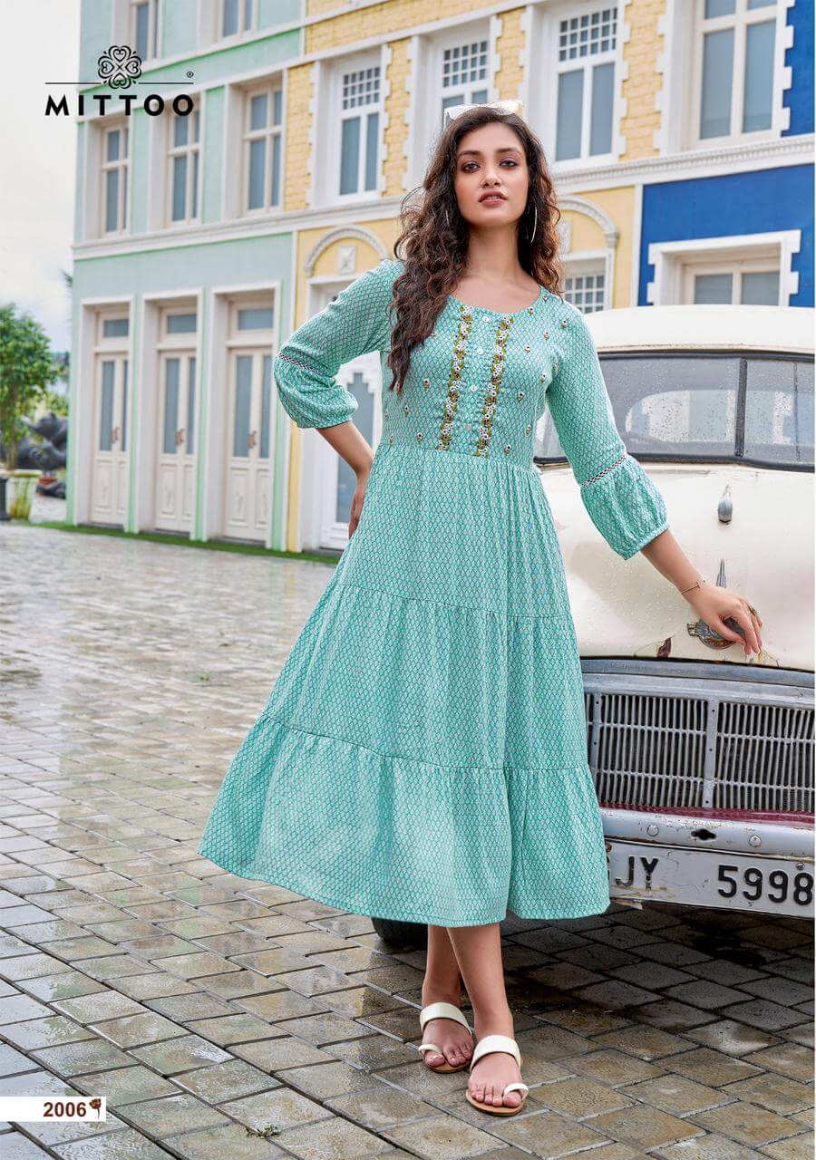 Mittoo Chaahat One Piece Dress Catalog collection 3