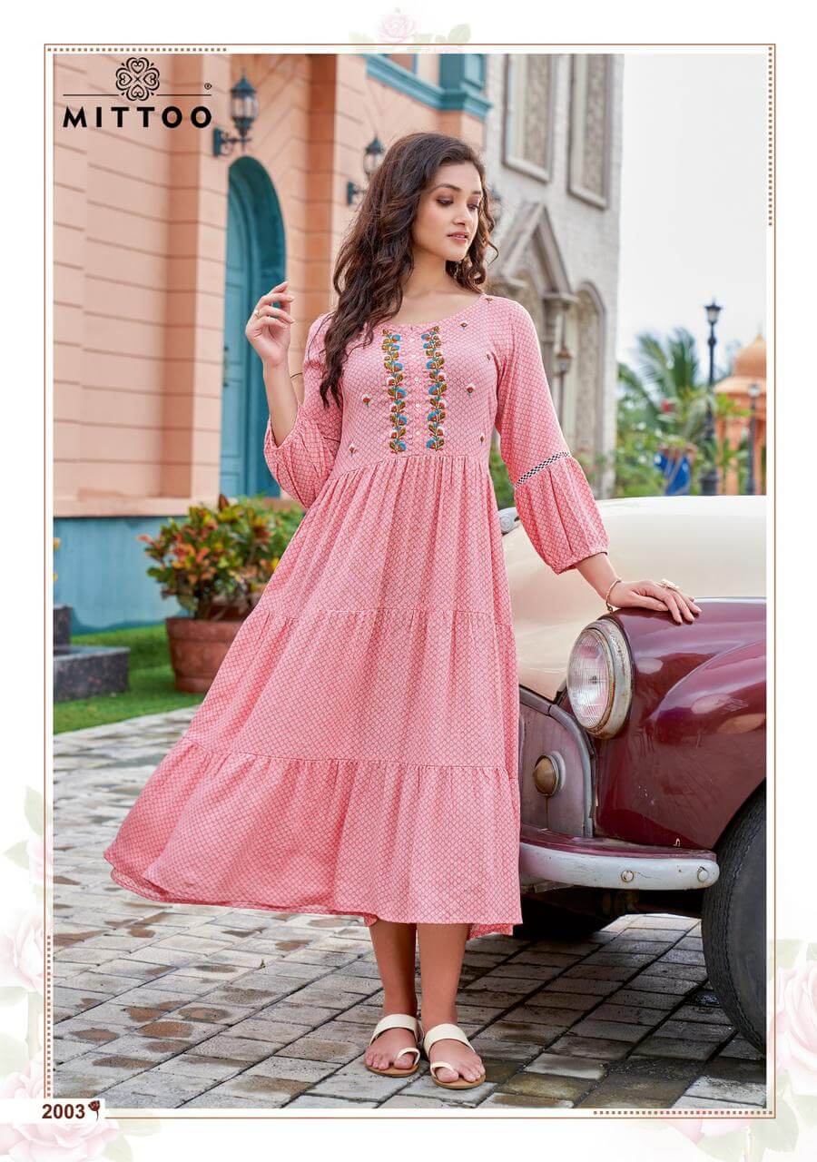 Mittoo Chaahat One Piece Dress Catalog collection 1