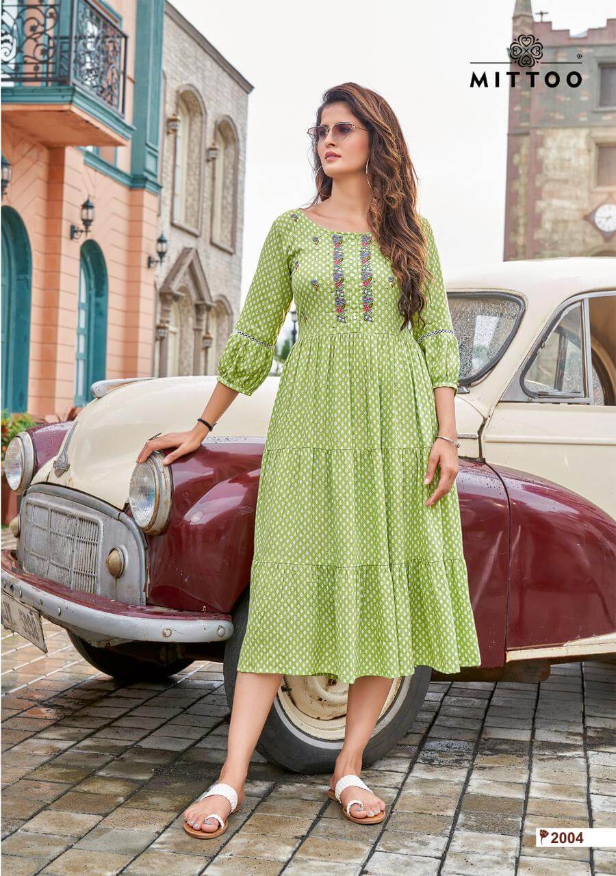 Mittoo Chaahat One Piece Dress Catalog collection 7