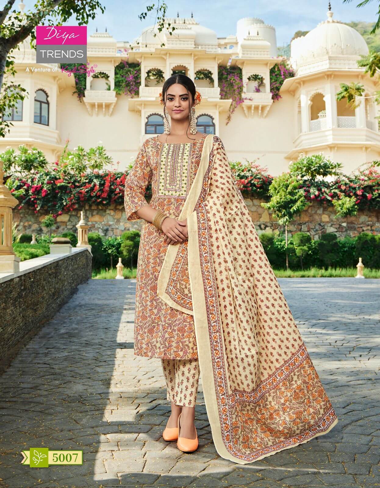 Diya Trends Odhani vol 5 Printed Salwar Kameez collection 2
