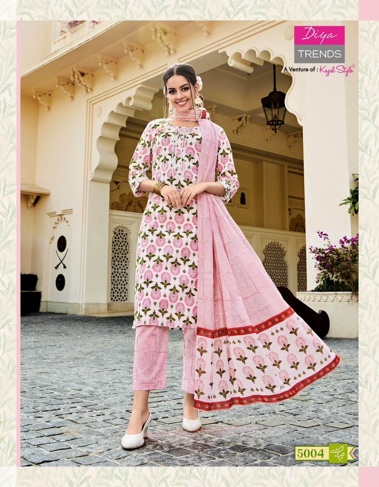 Diya Trends Odhani vol 5 Printed Salwar Kameez collection 7