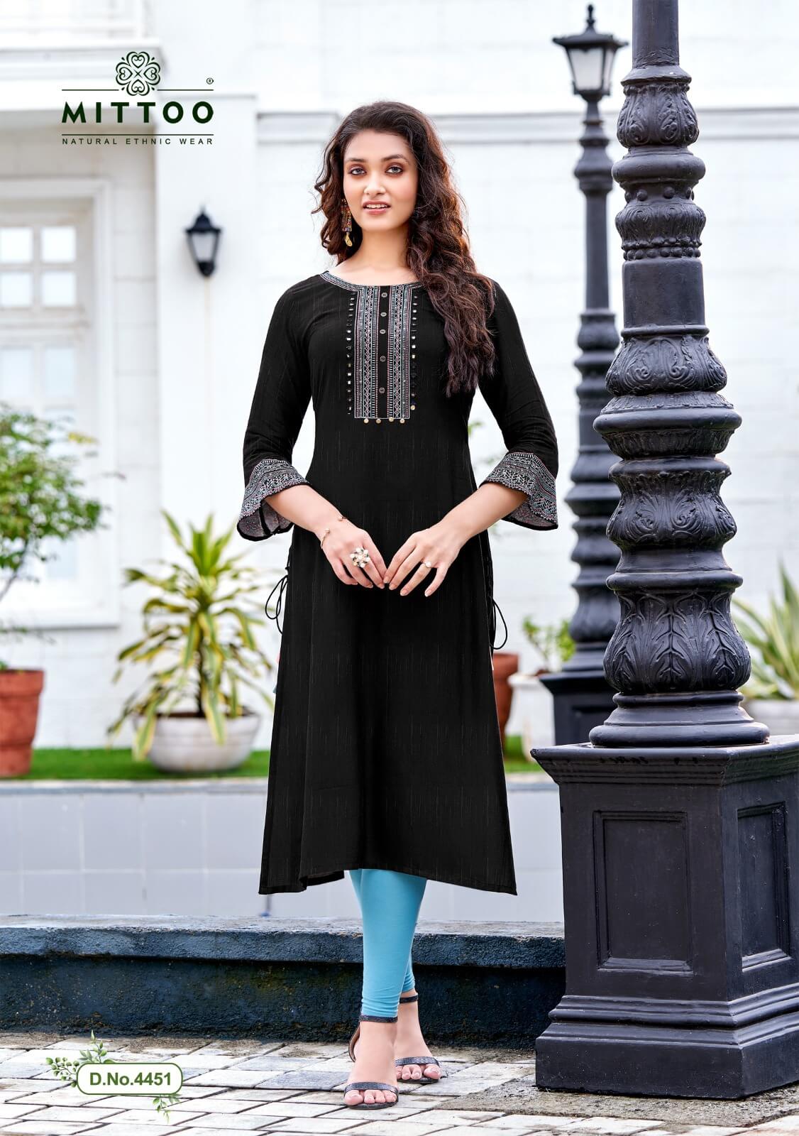 Mittoo Mayurika vol 8 Rayon Kurti Catalog collection 3