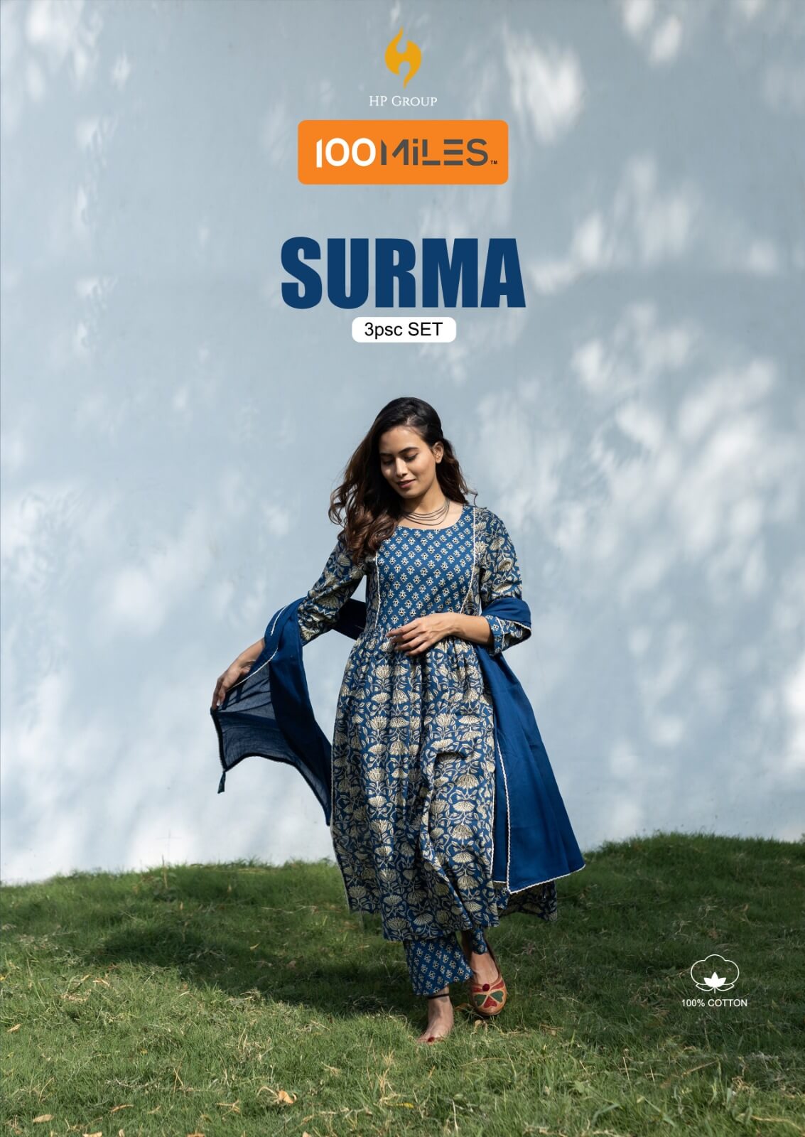 100Miles Surma Cotton Salwar Kameez Catalog collection 4