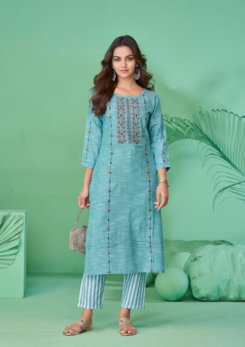 Vamika Nx Apsara vol 6 Kurtis with Bottom Catalog collection 5