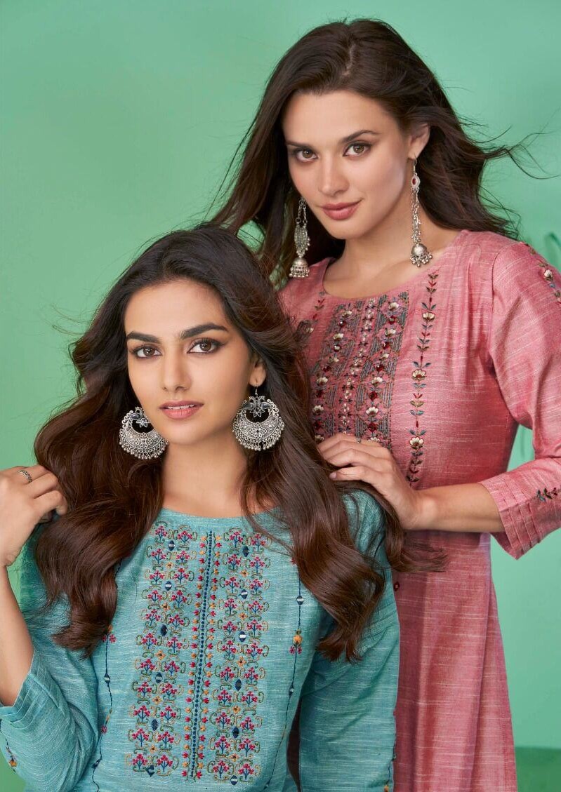 Vamika Nx Apsara vol 6 Kurtis with Bottom Catalog collection 1