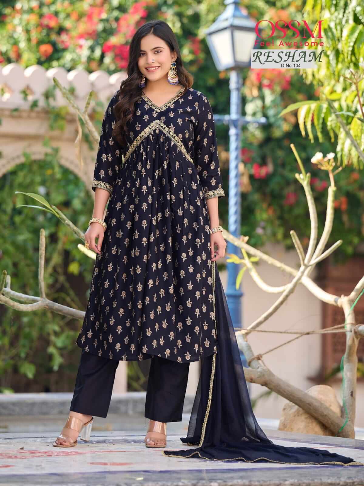 Ossm Resham Printed Salwar Kameez Catalog collection 3