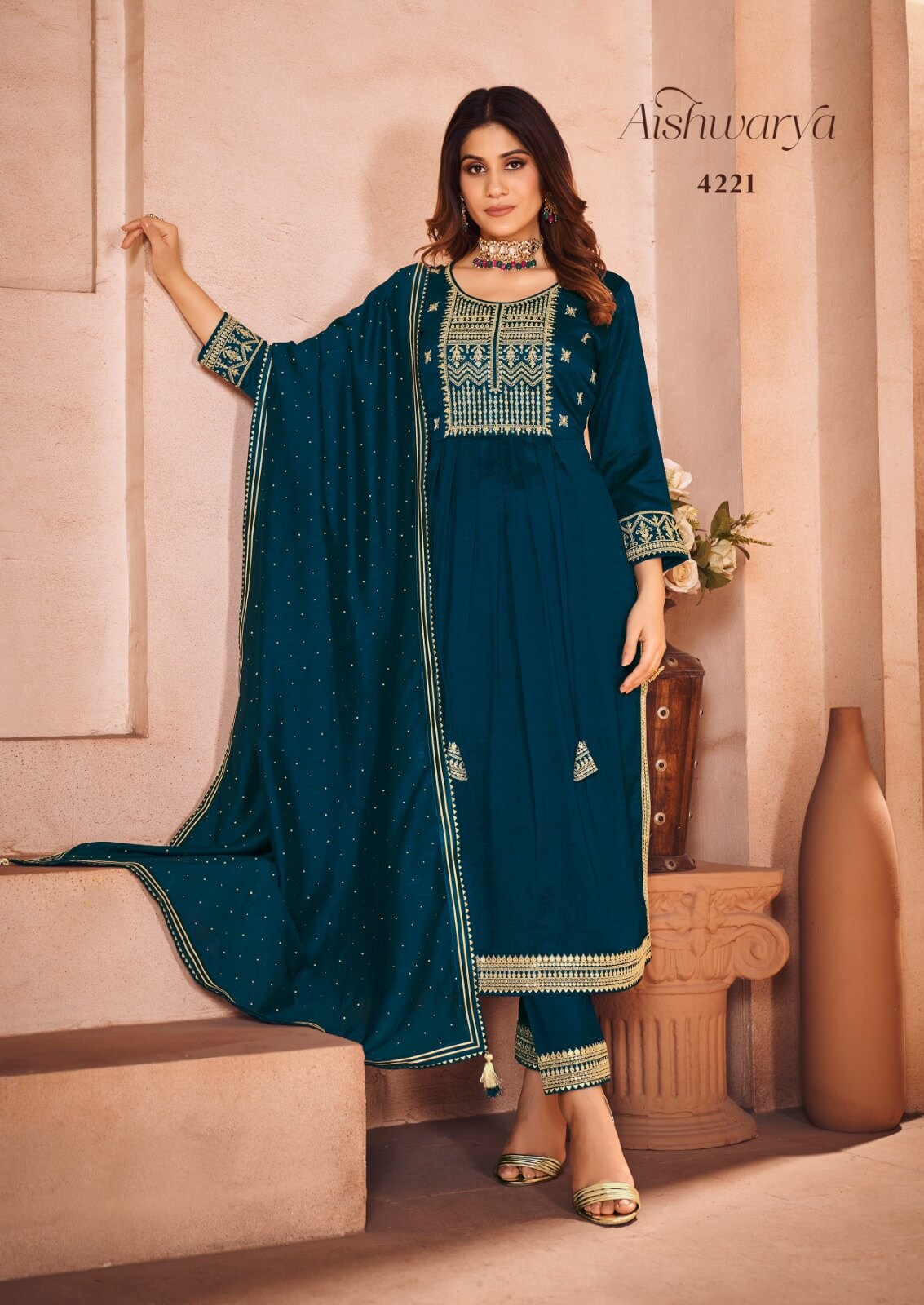 Rangoon Aishwariya Salwar Kameez Catalog collection 7