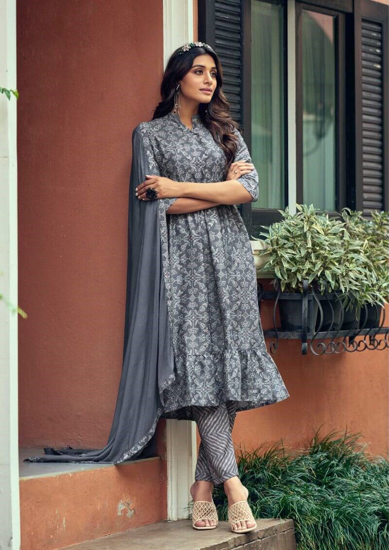 Poonam Rivaaz Printed Salwar Kameez Catalog collection 2