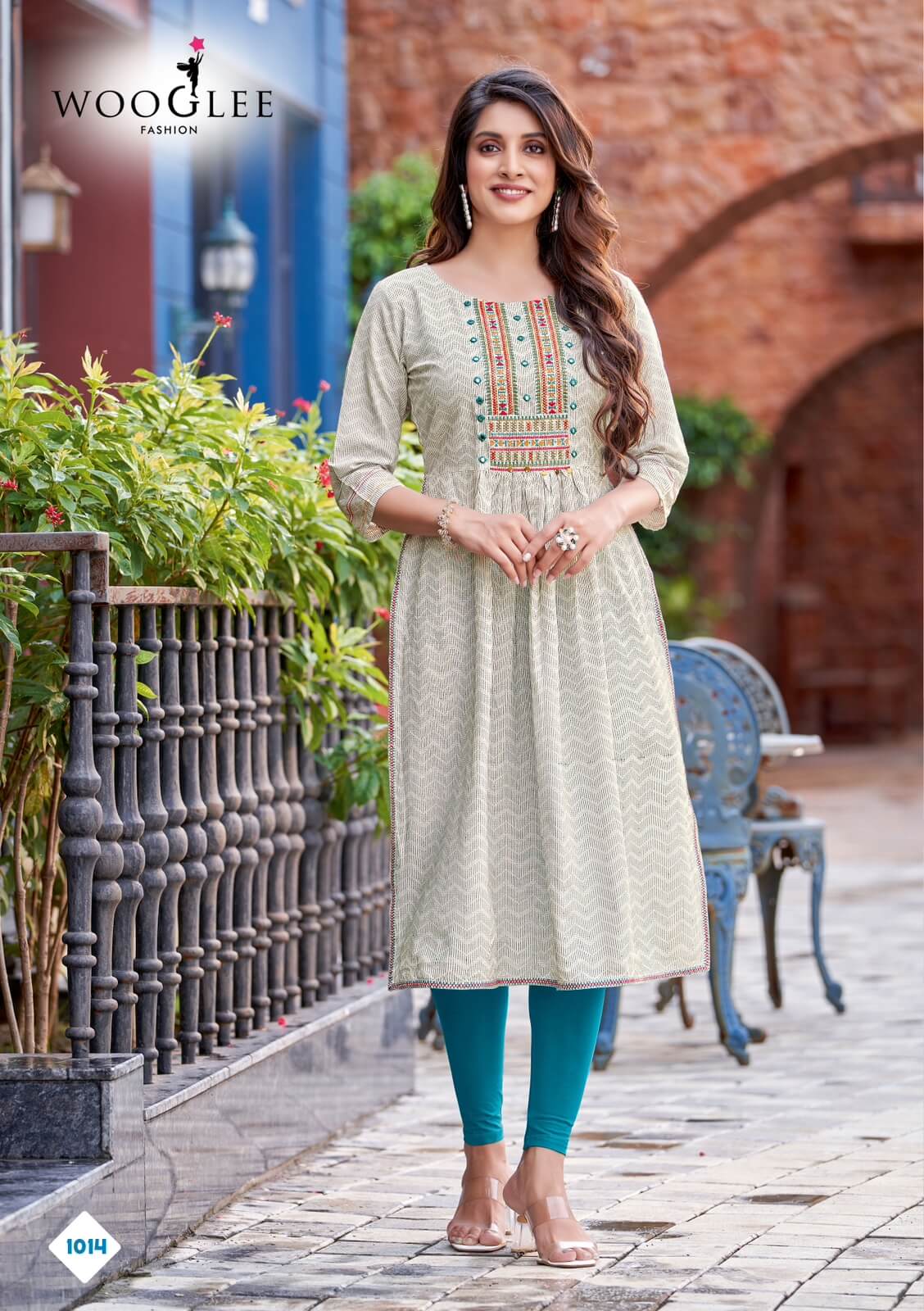 Wooglee Fashion Tanisha Naira Cut Kurti Catalog collection 3