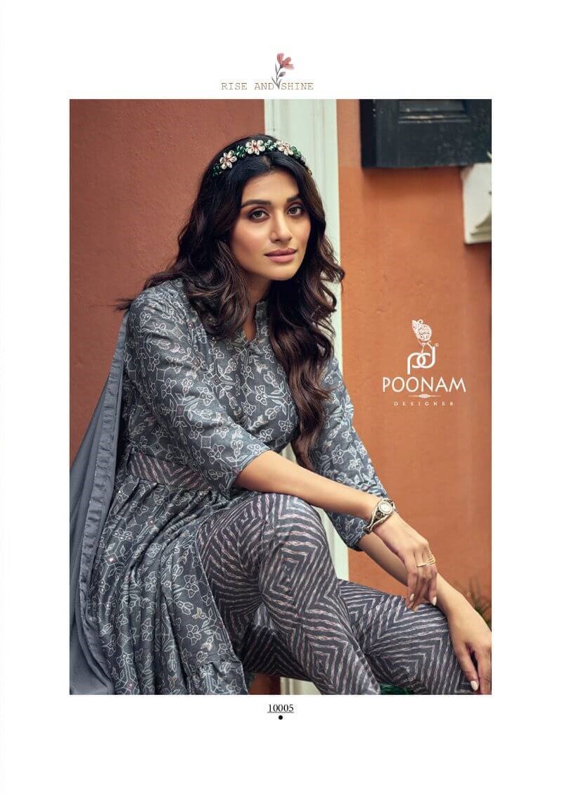 Poonam Rivaaz Printed Salwar Kameez Catalog collection 14