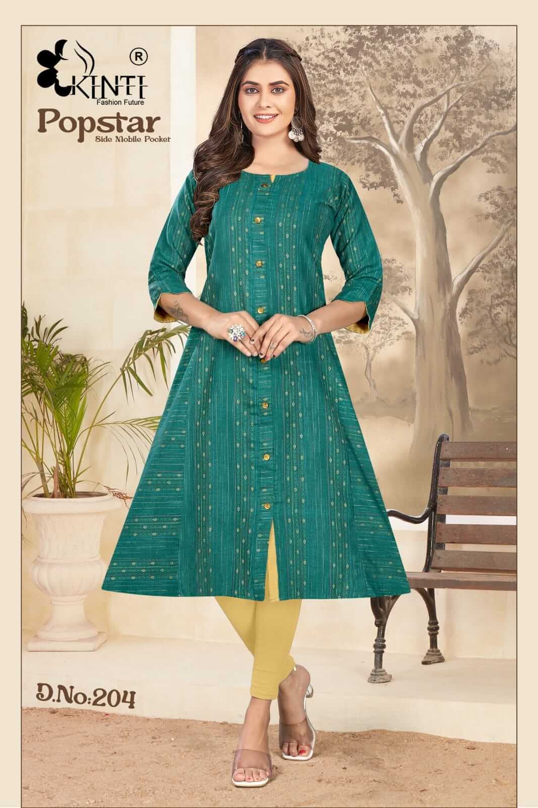 Kinti Popstar vol 2 Kurtis below 300 Catalog collection 6