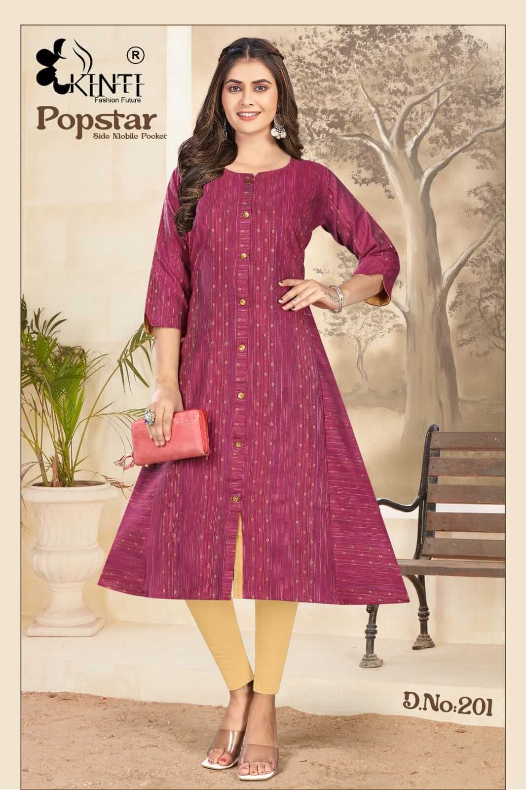 Kinti Popstar vol 2 Kurtis below 300 Catalog collection 4