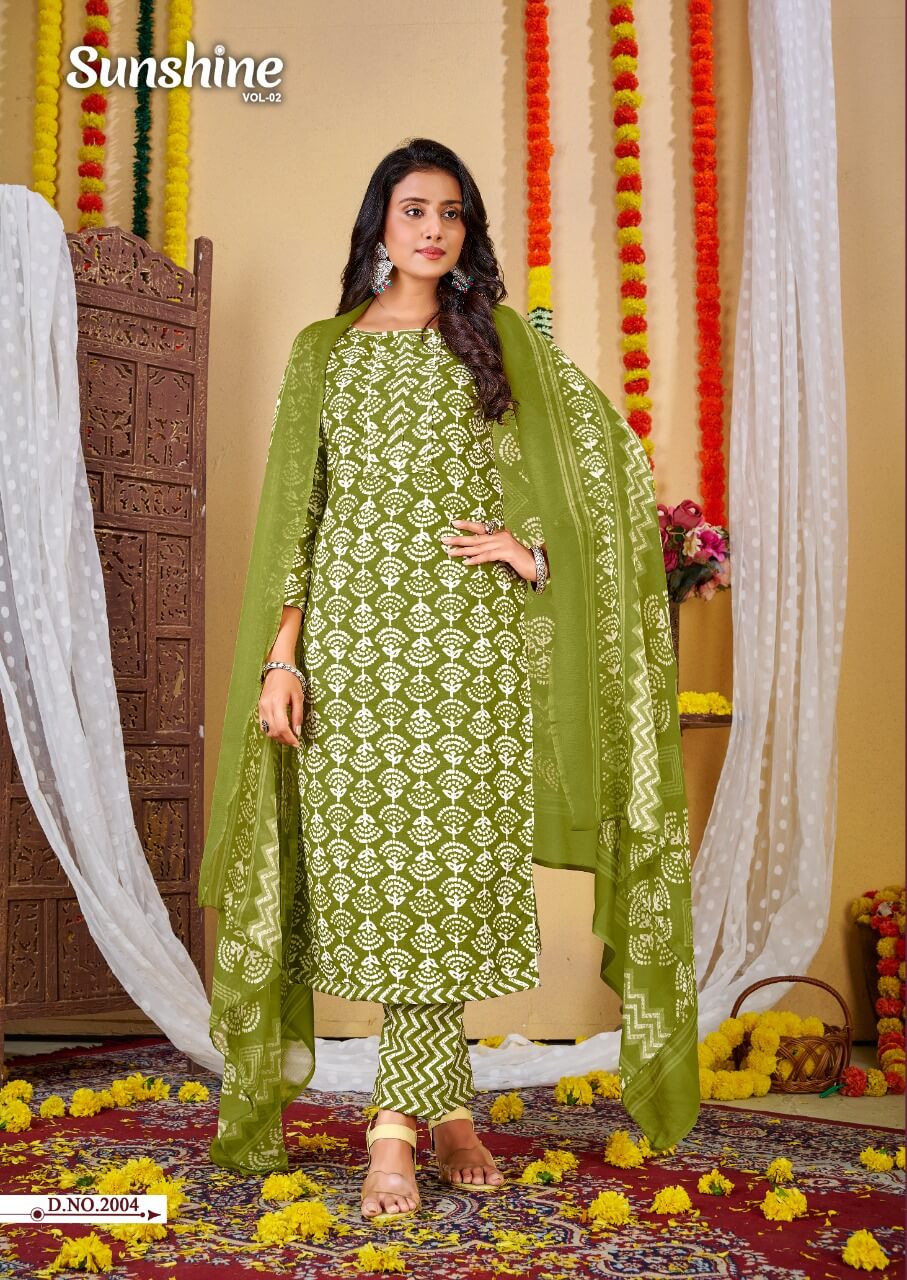 Skt Suits SunShine vol 2 Churidar Dress Material collection 4