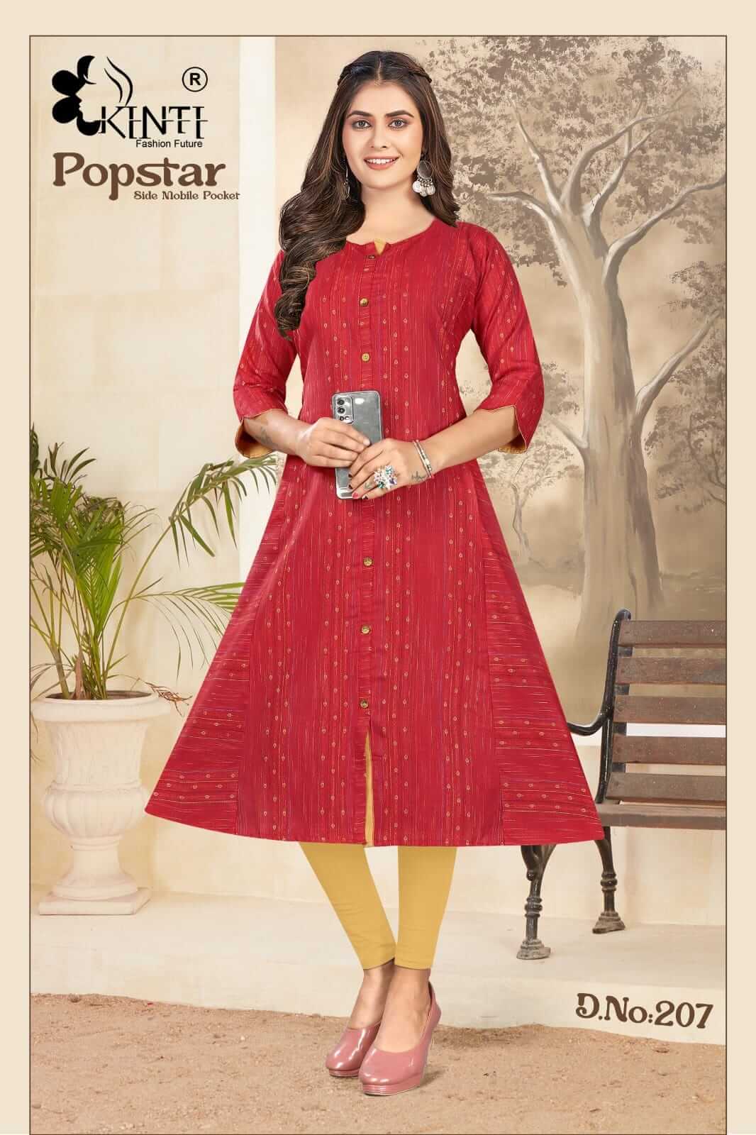 Kinti Popstar vol 2 Kurtis below 300 Catalog collection 5