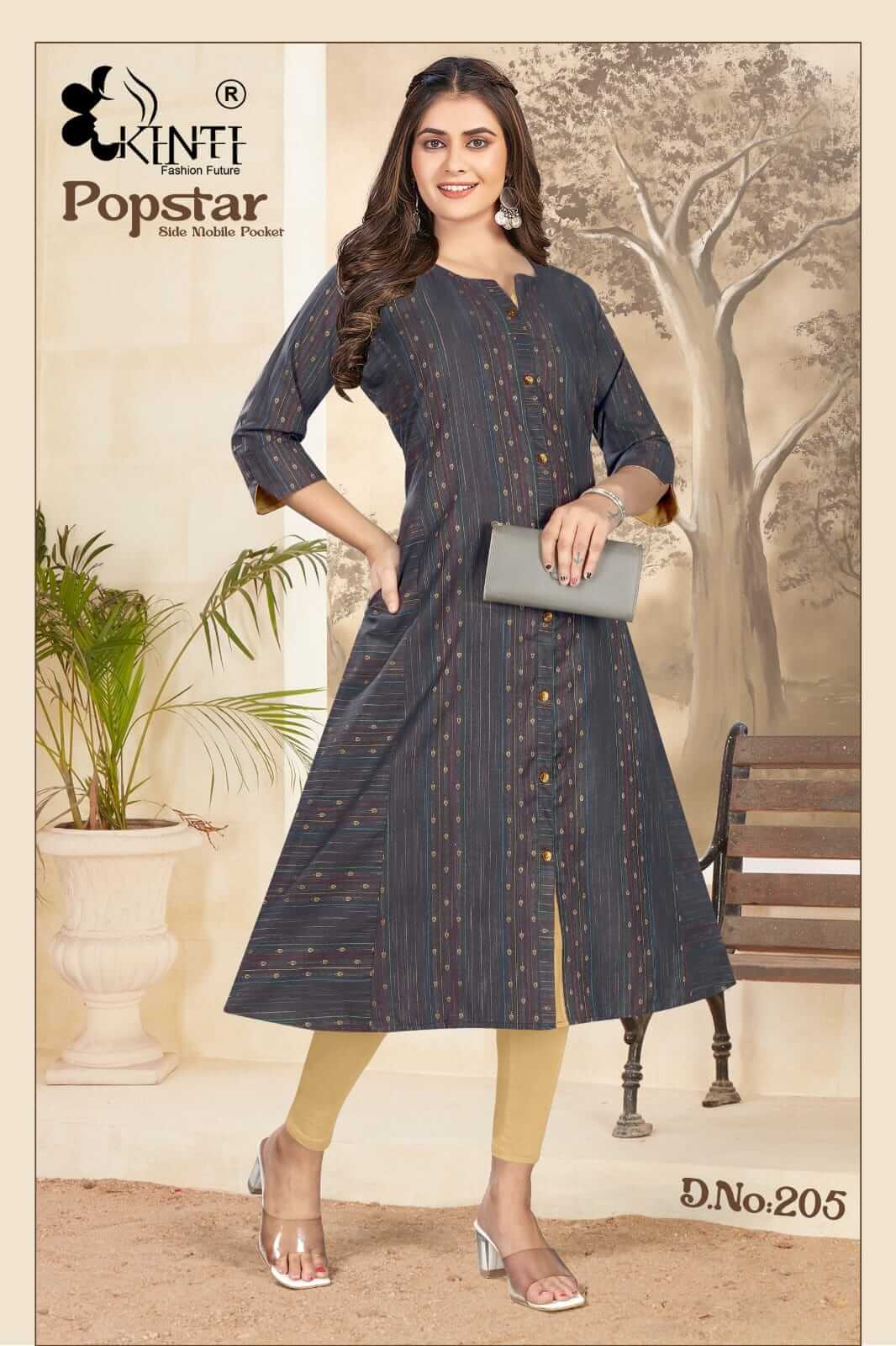 Kinti Popstar vol 2 Kurtis below 300 Catalog collection 8