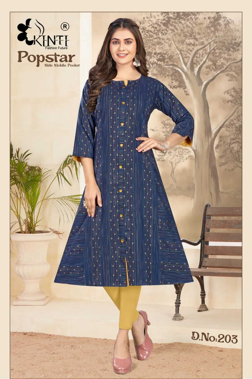 Kinti Popstar vol 2 Kurtis below 300 Catalog collection 3