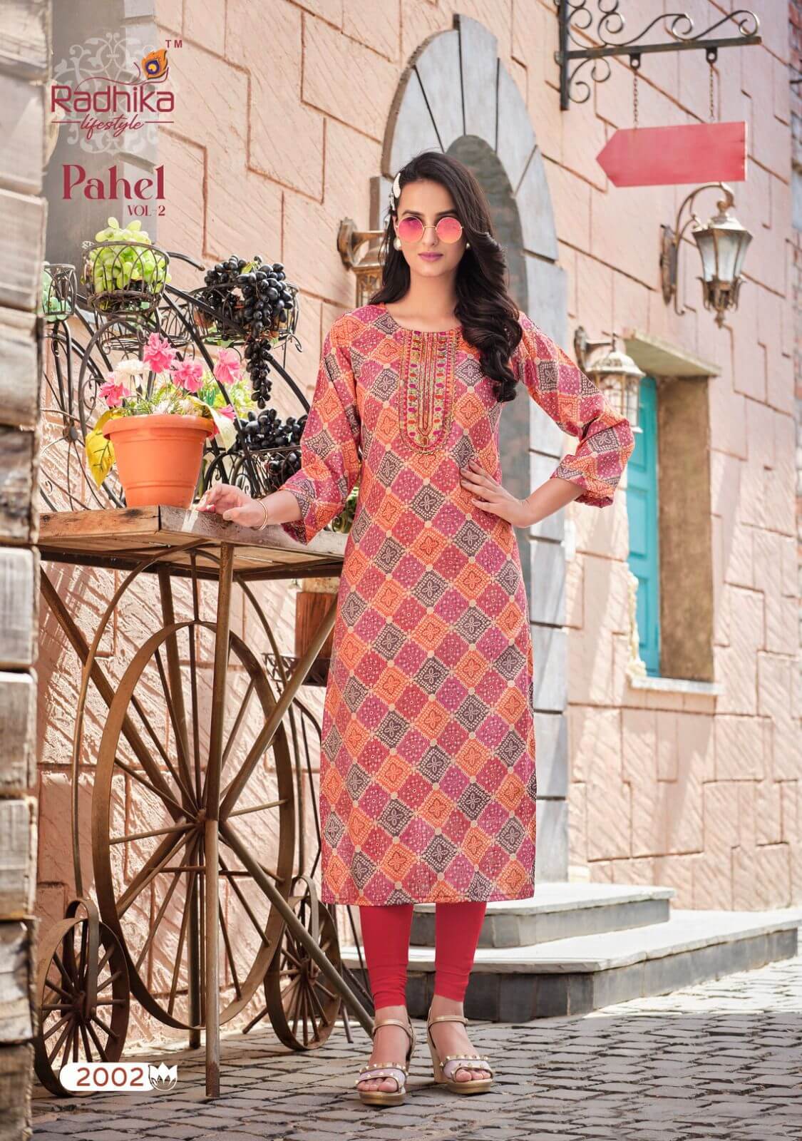 Radhika Lifestyle Paher vol 2 Plus Size Kurtis Catalog collection 6