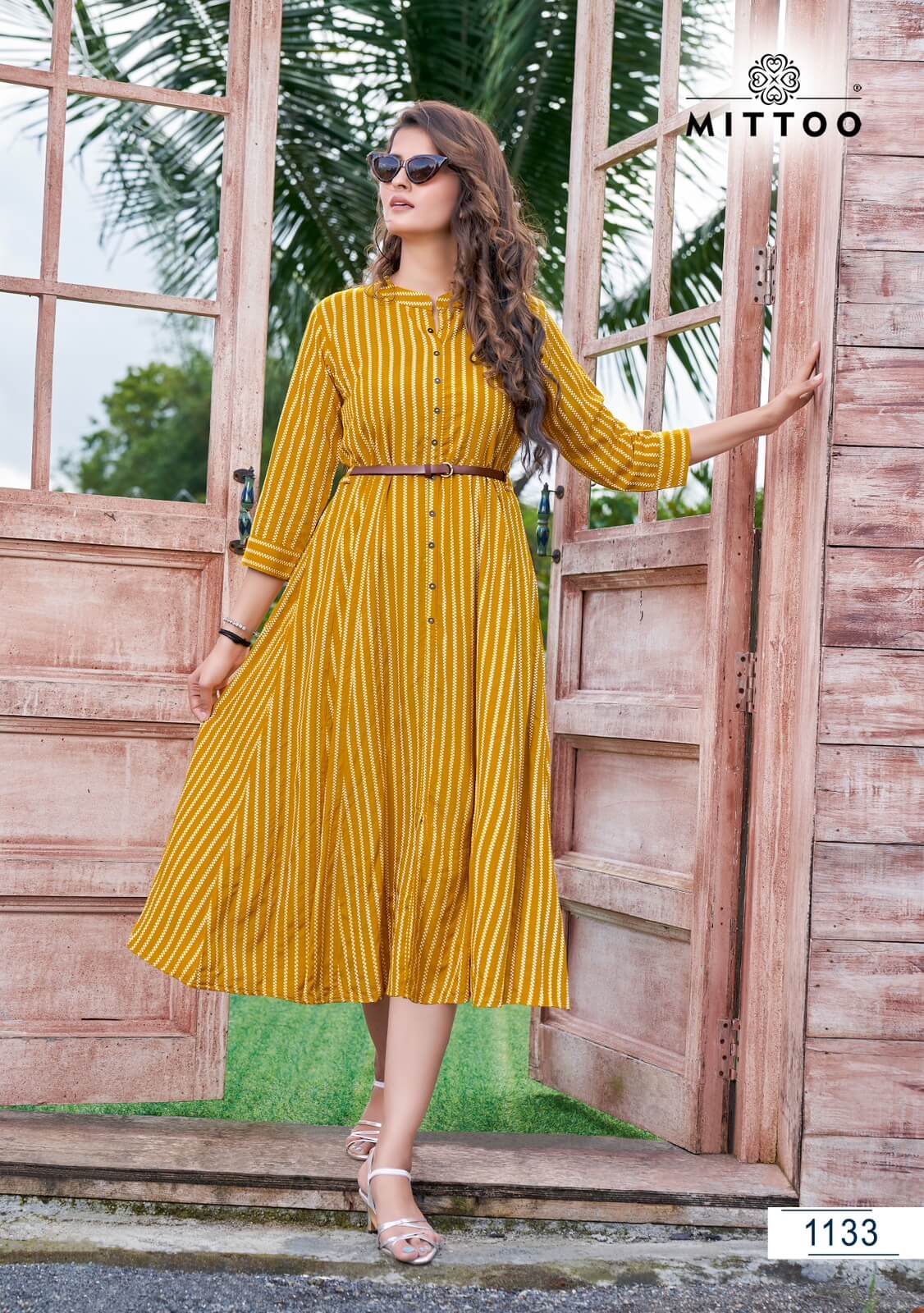 Mittoo Belt vol 12 Rayon Kurti Catalog collection 9