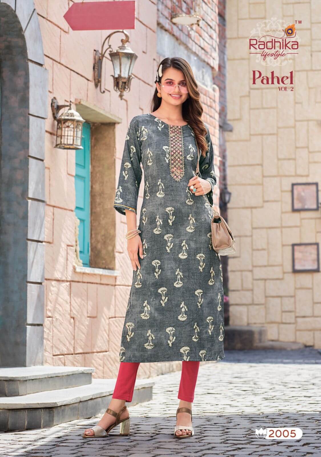 Radhika Lifestyle Paher vol 2 Printed Kurti Catalog collection 6