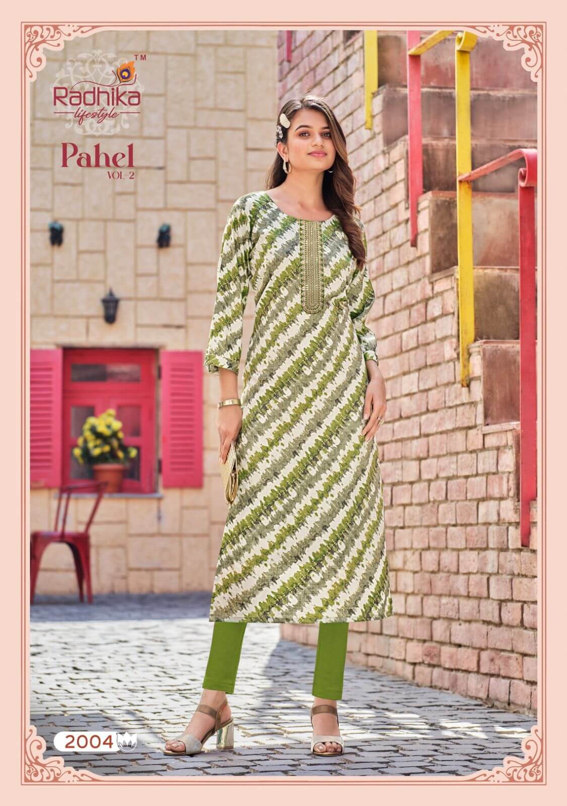 Radhika Lifestyle Paher vol 2 Printed Kurti Catalog collection 3