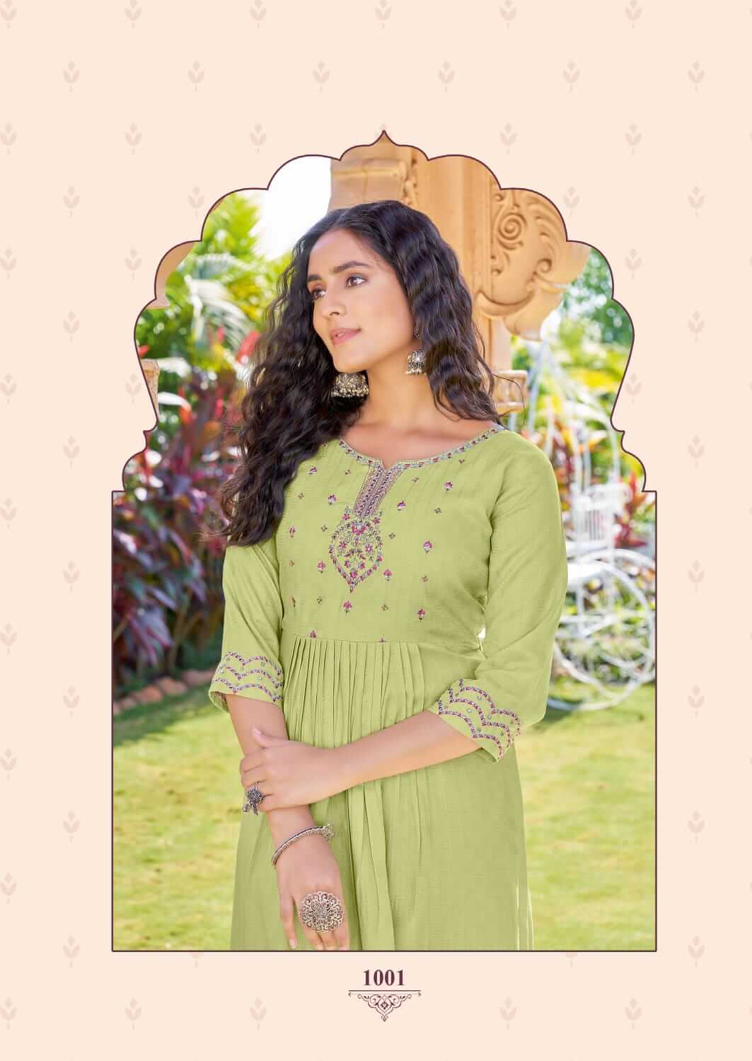Karissa Vatika Naira Cut Kurti Catalog collection 8