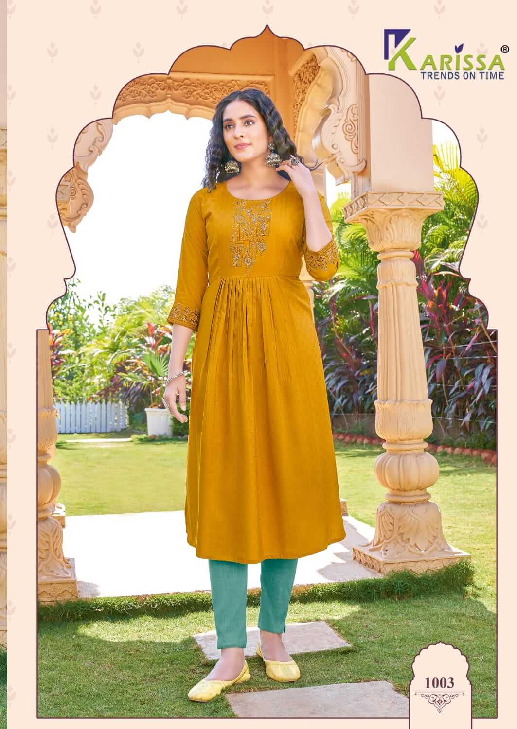 Karissa Vatika Naira Cut Kurti Catalog collection 3