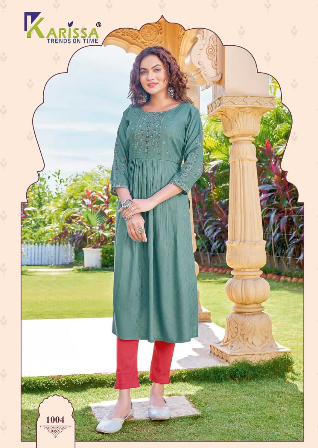 Karissa Vatika Naira Cut Kurti Catalog collection 4