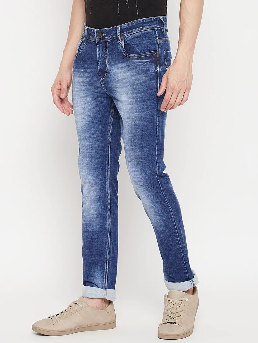 New Mens Denim Strachable Pants Catalog at Wholesale Rate