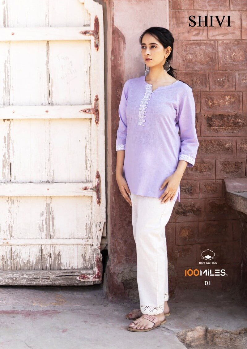 100Miles Shivi Ladies Tops Catalog collection 1