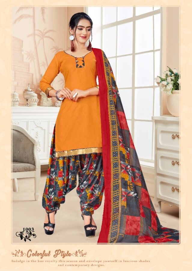 Skt Suits Orchid Punjabi Dress Materials Catalog collection 7