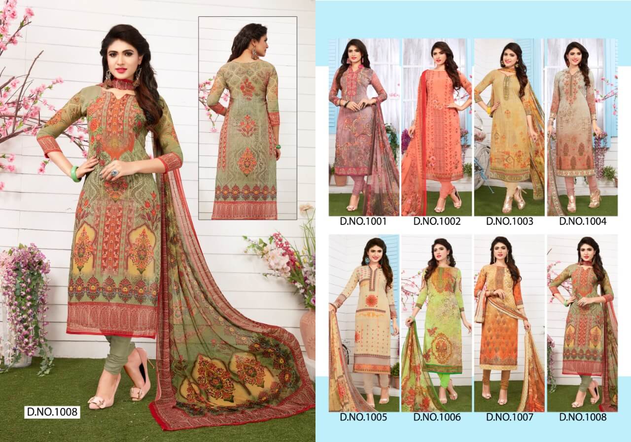 skt Suits Mariya Churidar Dress Material Catalog collection 5