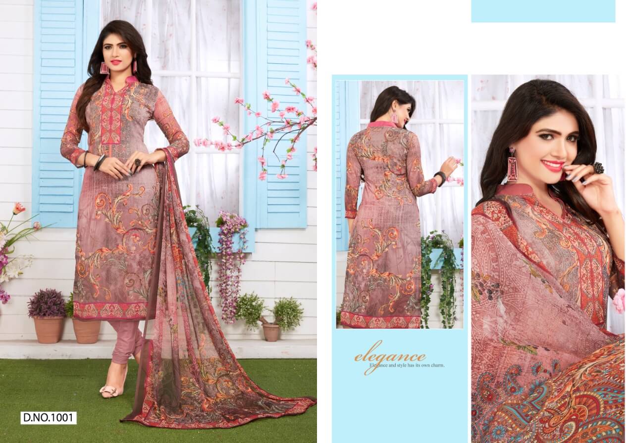 skt Suits Mariya Churidar Dress Material Catalog collection 2