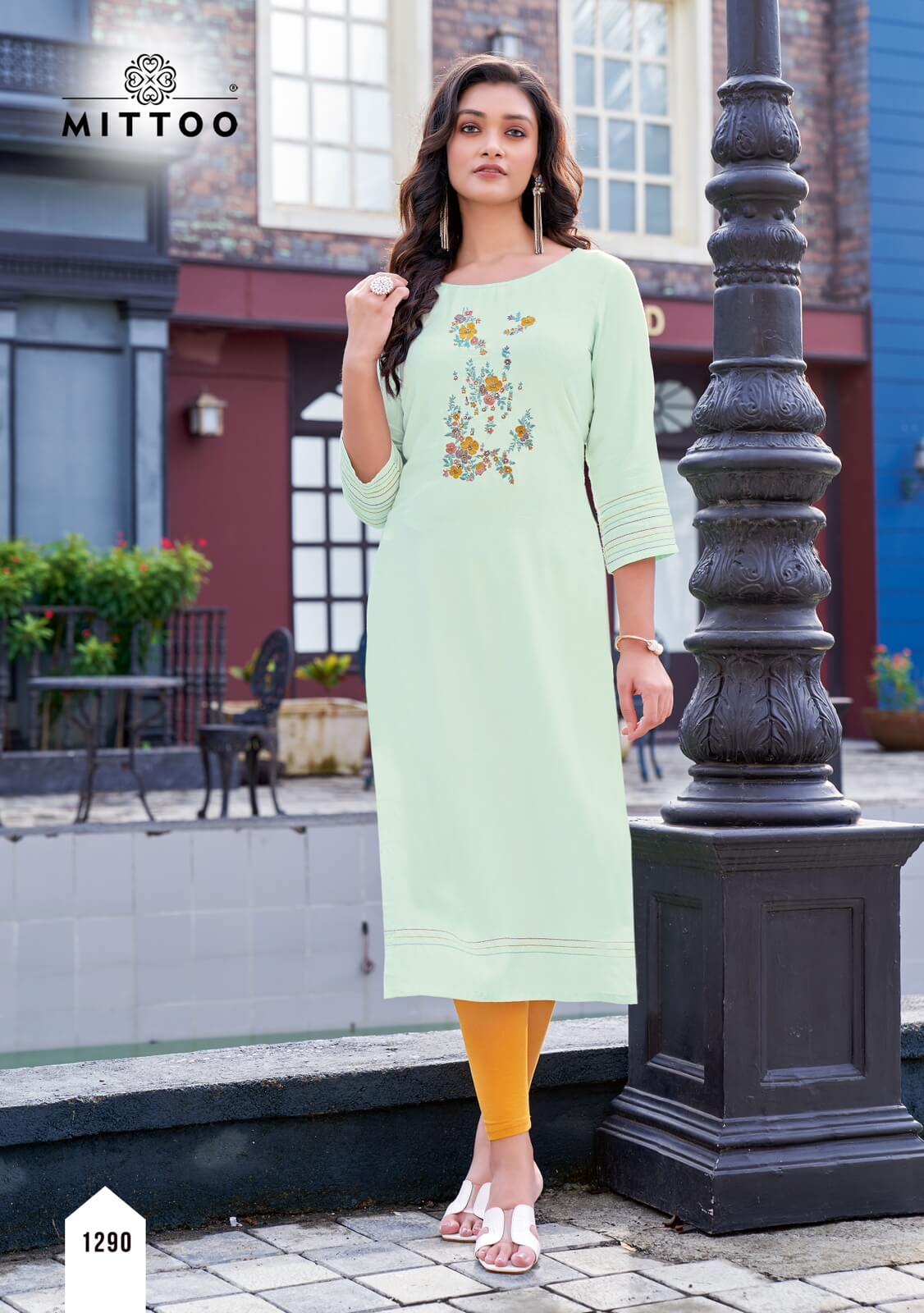 Mittoo Palak vol 33 Rayon Kurti Catalog collection 2