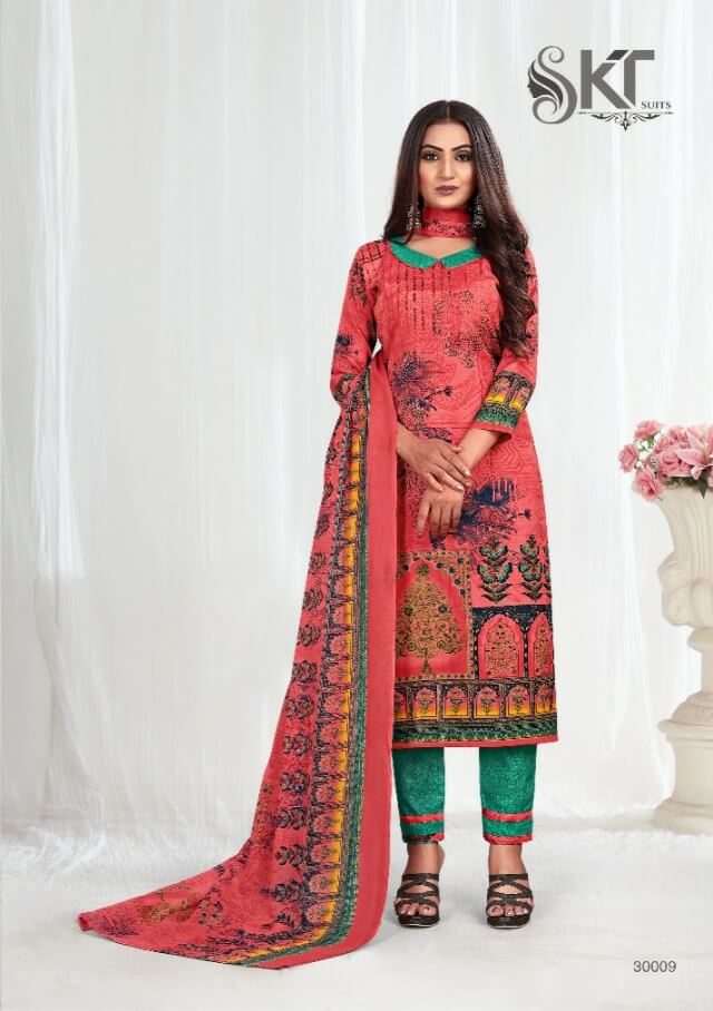 Skt Suits Saanvi Pakistani Dress Material Catalog collection 7