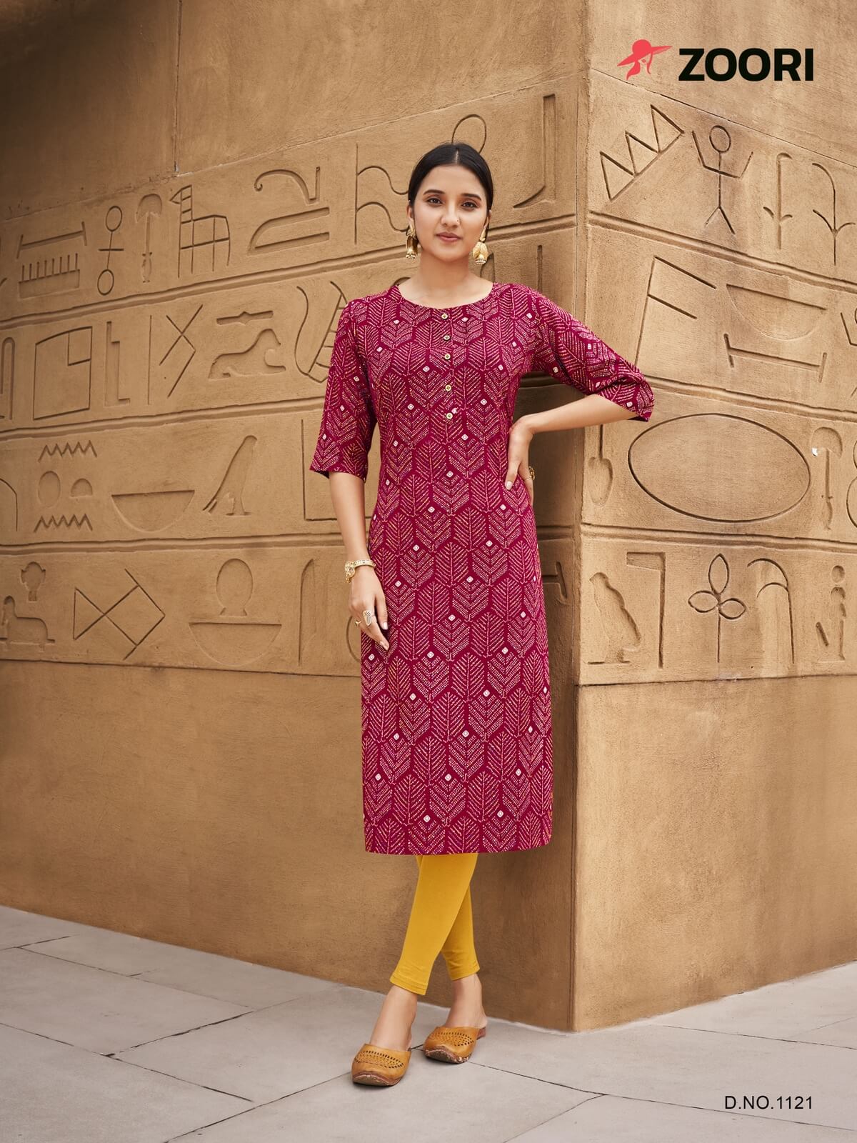 Zoori Akshara vol 20 Printed Kurti Catalog collection 1