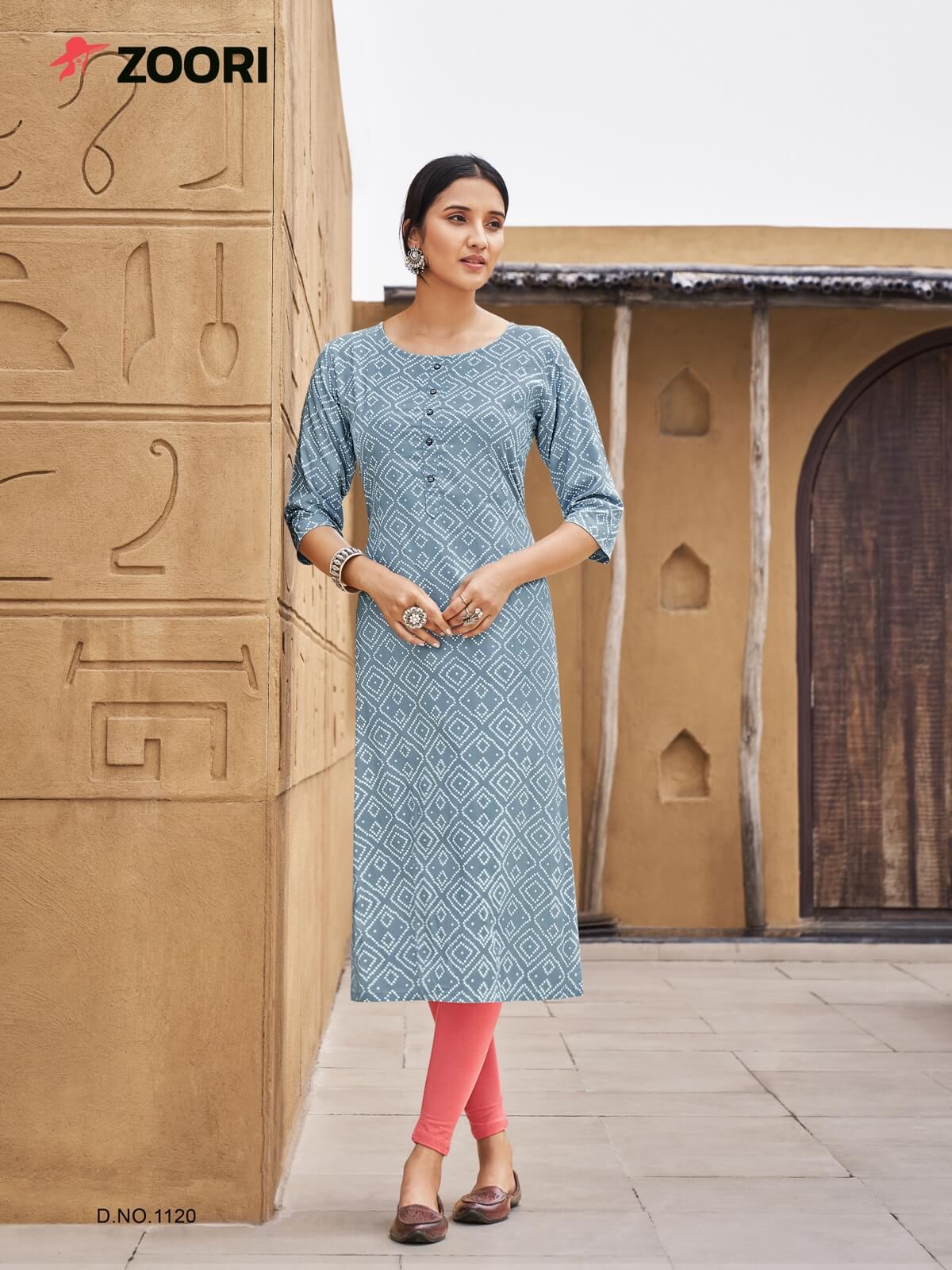 Zoori Akshara vol 20 Printed Kurti Catalog collection 4