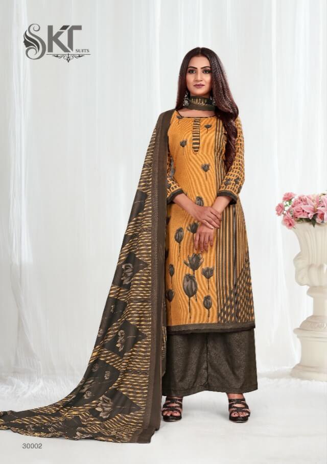 Skt Suits Saanvi Pakistani Dress Material Catalog collection 12