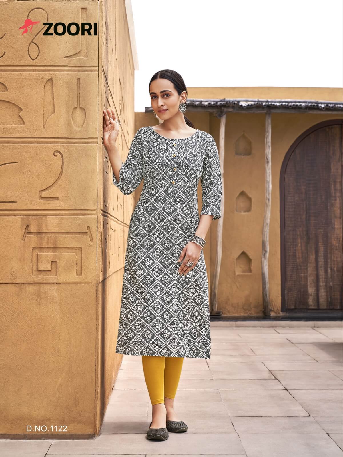 Zoori Akshara vol 20 Printed Kurti Catalog collection 7